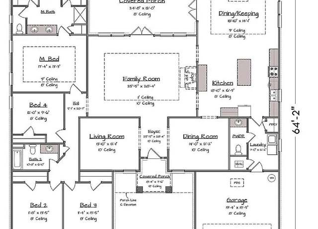 Property at 14705 Prospector Ln, Gulfport, MS 39503, 4 beds, 2.5 baths