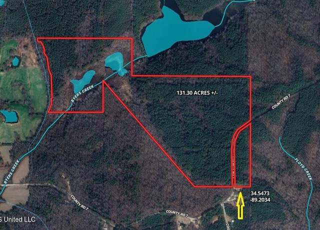 Property at Co Rd 7, Myrtle, MS 38650