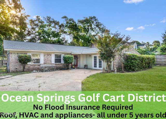 Property at 306 Jamaica Dr, Ocean Springs, MS 39564, 2 beds, 2 baths