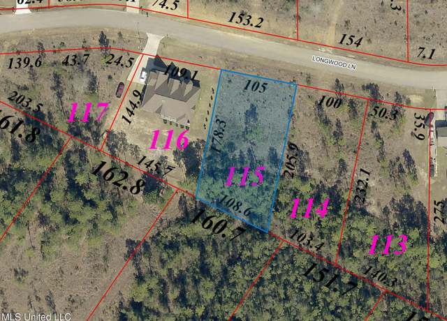 Property at Lot 115 Longwood Ln, Gulfport, MS 39503
