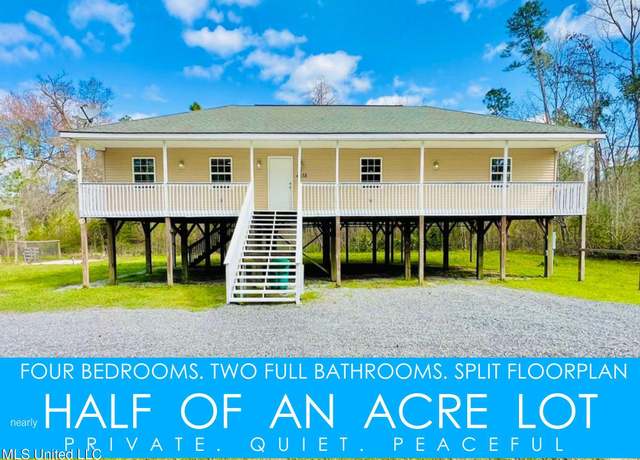 Property at 4358 Coral St, Bay Saint Louis, MS 39520, 4 beds, 2 baths