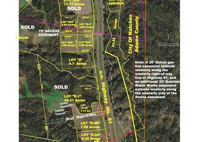 Property at Highway 61 South, Natchez, MS 39120