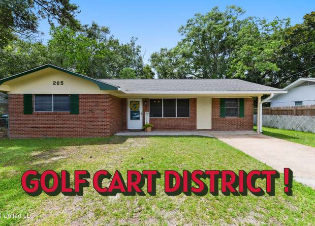 Property at 205 Walnut Dr, Ocean Springs, MS 39564, 4 beds, 1.5 baths