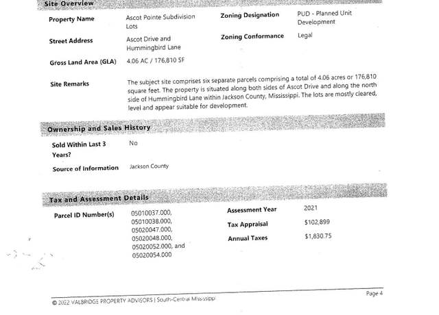 Property at Ascot Dr And Hummingbird Ln, Biloxi, MS 39532