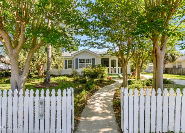 Property at 211 Demontluzin Ave, Bay Saint Louis, MS 39520, 2 beds, 2 baths