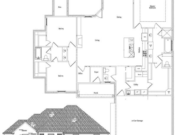Property at 746 Bearing Way Way, Brandon, MS 39047, 3 beds, 2.5 baths