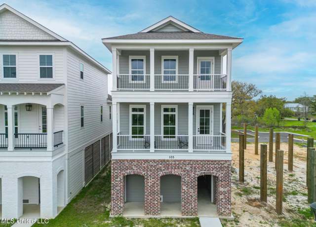 Property at 105 E 2nd Street St, Pass Christian, MS 39571, 4 beds, 2.5 baths