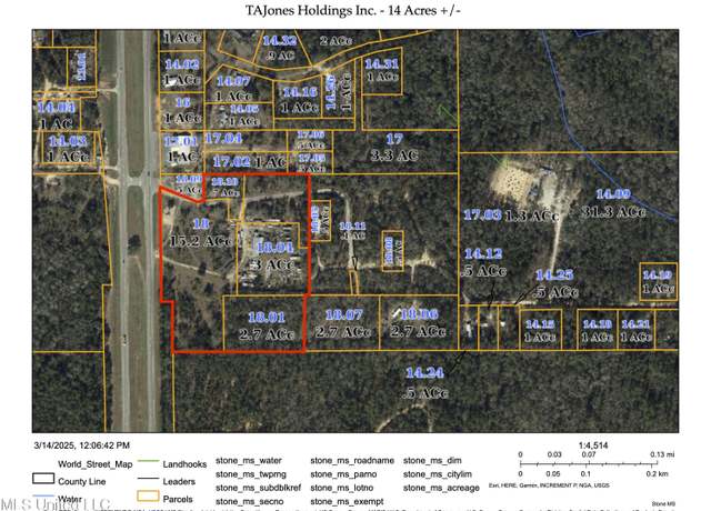 Property at Us 49, Mchenry, MS 39561