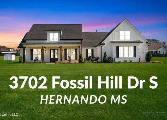 Property at 3702 S Fossil Hill Dr, Hernando, MS 38632, 5 beds, 3.5 baths