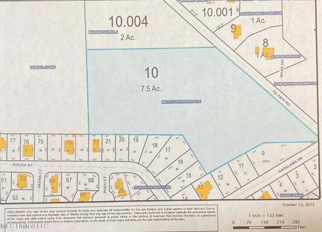 Property at Ed Faye Rd, Diamondhead, MS 39525