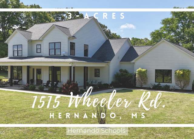 Property at 1515 Wheeler Rd, Hernando, MS 38632, 5 beds, 3 baths