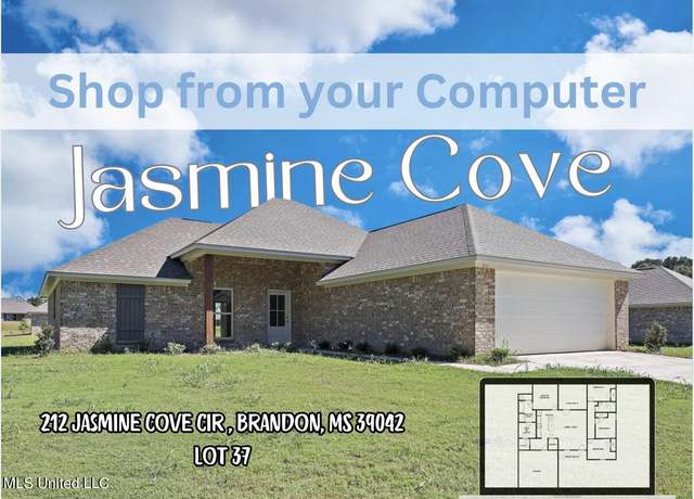 Property at 212 Jasmine Cove Cir, Brandon, MS 39042, 4 beds, 2 baths