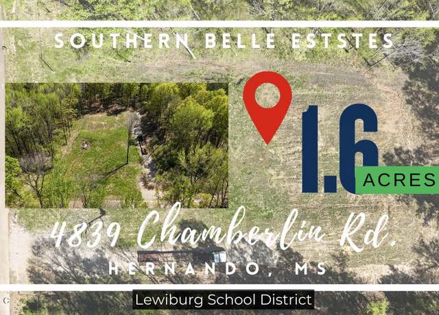 Property at 4839 Chamberlin Rd, Hernando, MS 38632