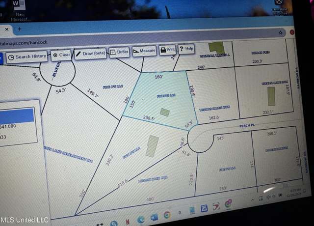 Property at Lot 85 Perch Pl, Perkinston, MS 39573