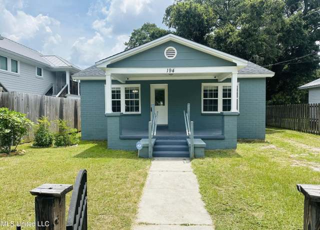 Property at 194 Hoxie St, Biloxi, MS 39530, 2 beds, 1 bath