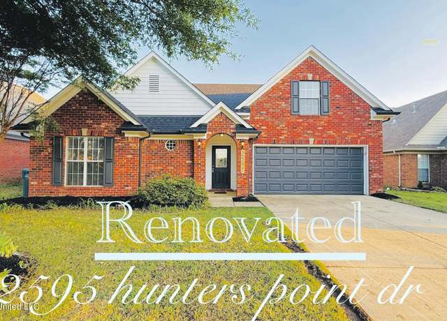 Property at 2595 Hunters Pointe Dr, Southaven, MS 38672, 3 beds, 2 baths