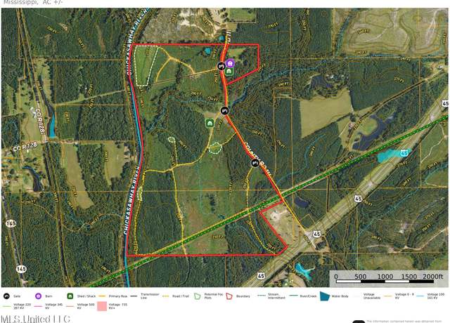 Property at 1621 Cr 111, Shubuta, MS 39360