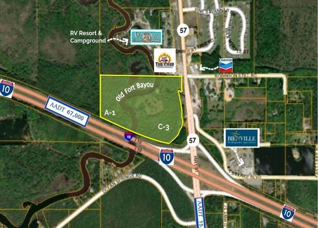 Property at I-10 & Ms-57, Ocean Springs, MS 39564