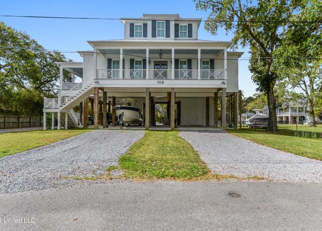 Property at 106 Leonhard Ave, Bay Saint Louis, MS 39520, 3 beds, 3.5 baths