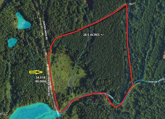 Property at Hunter Creek Rd, Charleston, MS 38921