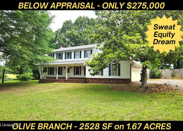 Property at 3850 E Plum Point Dr, Olive Branch, MS 38654, 4 beds, 2.5 baths
