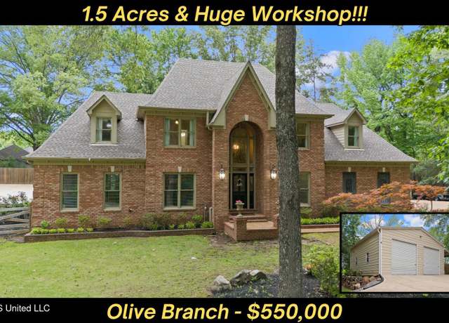Property at 6880 Autumn Oaks Dr, Olive Branch, MS 38654, 5 beds, 3.5 baths