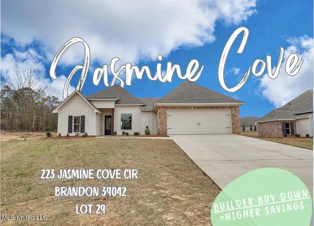 Property at 223 Jasmine Cove Cir, Brandon, MS 39042, 3 beds, 2.5 baths