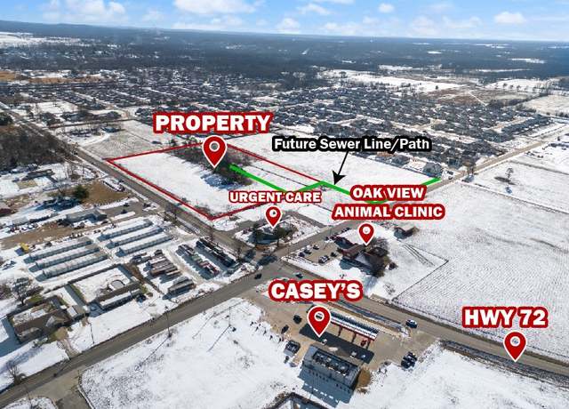 Property at 6.62 AC Slack St, Pea Ridge, AR 72751