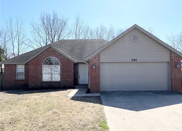 Property at 281 Jack Perry Dr, Centerton, AR 72719, 3 beds, 2 baths