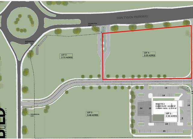 Property at Lot 4 Don Tyson Pkwy, Springdale, AR 72762