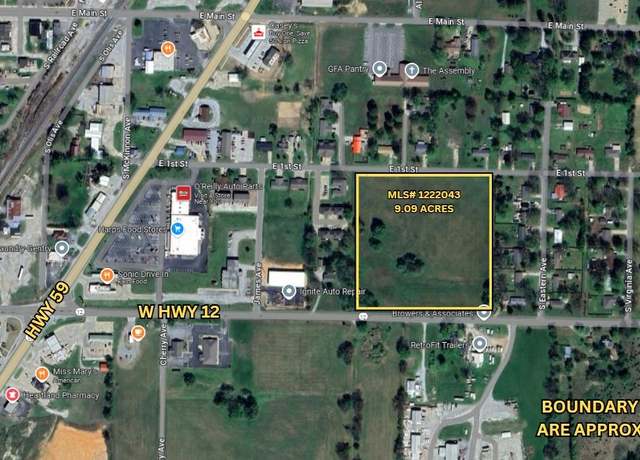 Property at 9.09 Acres E 3rd St Hwy 12, Gentry, AR 72734
