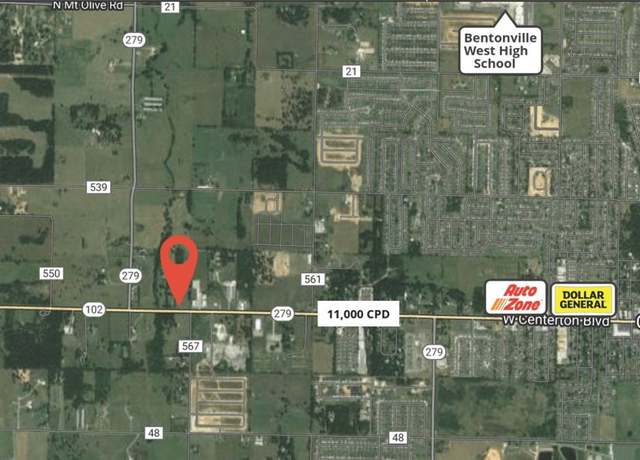 Property at 5 AC W Hwy 102 Hwy, Bentonville, AR 72719