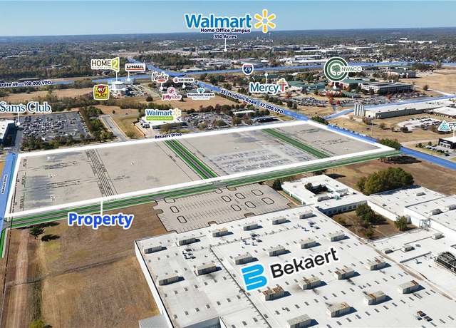 Property at 1 Bekaert Dr, Rogers, AR 72756