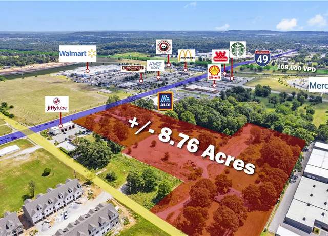 Property at 8.76 AC Elm Springs/oak Grove Rd, Springdale, AR 72762