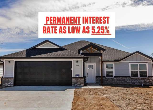 Property at 1408 Emelyn Ln, Siloam Springs, AR 72761, 4 beds, 2 baths