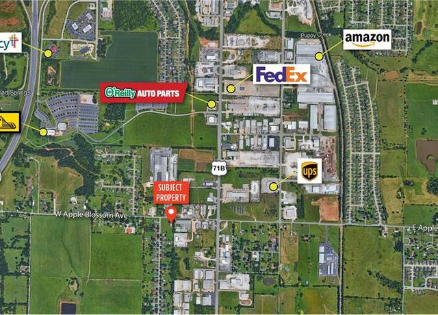 Property at 107 W Apple Blossom Ave, Lowell, AR 72745