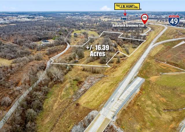 Property at 16.39 AC Puppy Creek Rd, Lowell, AR 72745