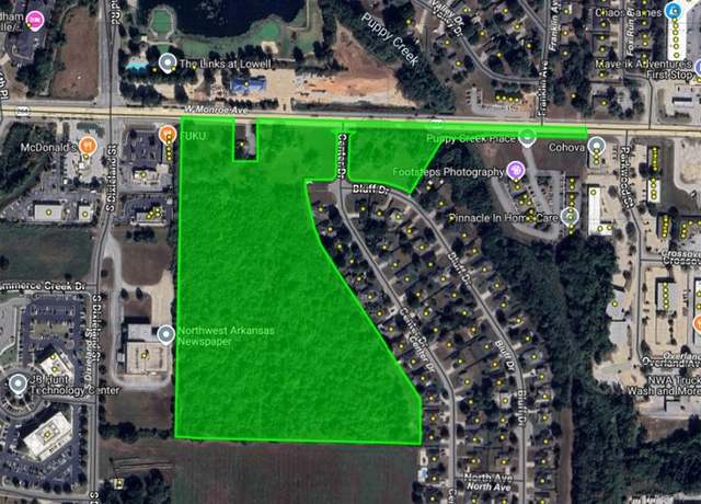 Property at 319 W Monroe Ave, Lowell, AR 72745