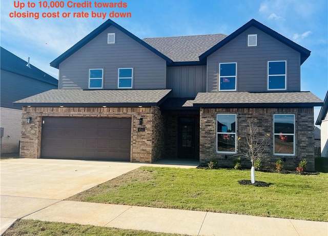 Property at 1841 Utopia St, Centerton, AR 72719, 5 beds, 3 baths