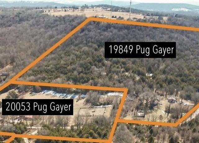 Property at 20053 & 19849 Pug Gayer Rd, Fayetteville, AR 72703, 5 beds, 3 baths