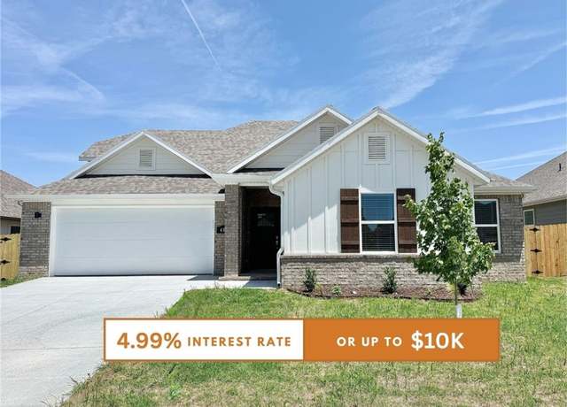 Property at 480 S Benchmark Ln, Fayetteville, AR 72704, 4 beds, 2 baths
