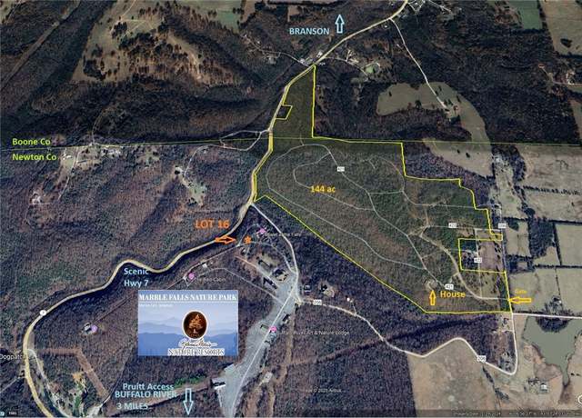 Property at 16 Nc 3350, Marble Falls, AR 72648