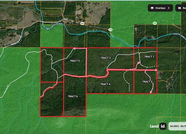 Property at Tract 3 Nwf 517, Other Ar, AR 71935