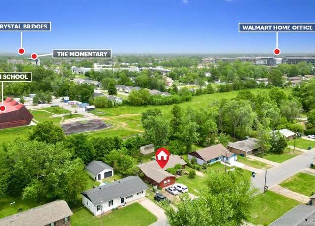 Property at 505 10th St, Bentonville, AR 72712, 5 beds, 2 baths