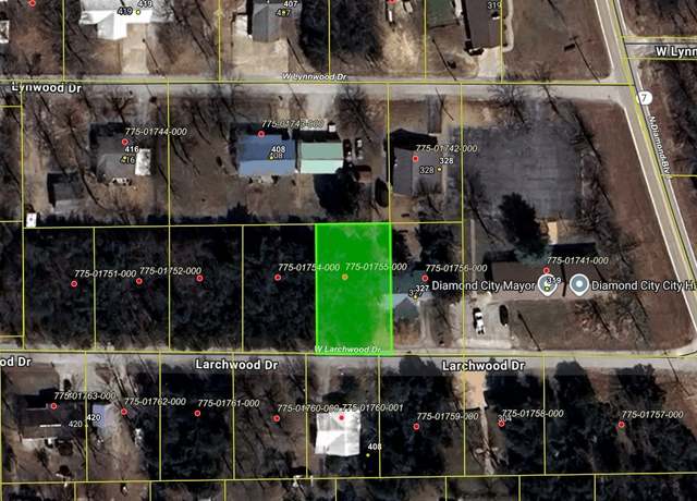 Property at 775-01755-000 Larchwood Dr, Diamond City, AR 72644