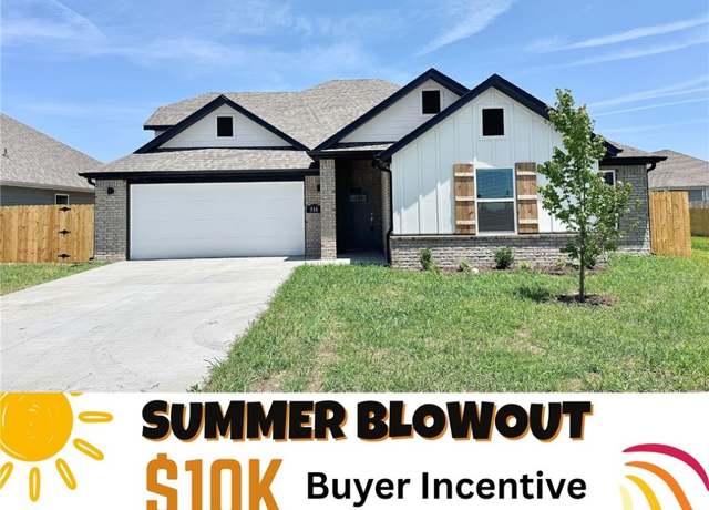 Property at 516 S Benchmark Ln, Fayetteville, AR 72704, 4 beds, 2 baths