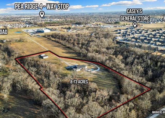 Property at 14725 It'll Do Rd, Pea Ridge, AR 72751, 5 beds, 2.5 baths