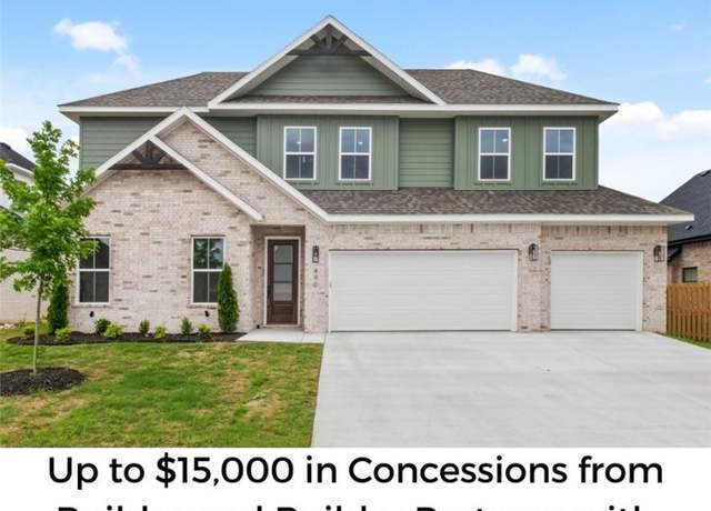 Property at 490 Apollo Dr, Centerton, AR 72719, 4 beds, 3 baths