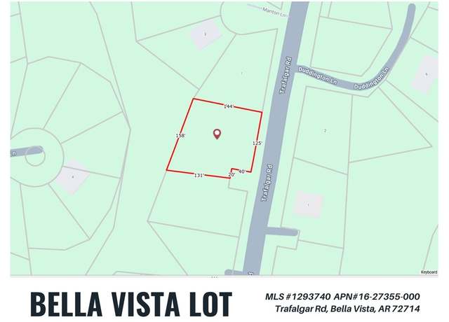 Property at 1627355000 Trafalgar Rd, Bella Vista, AR 72714