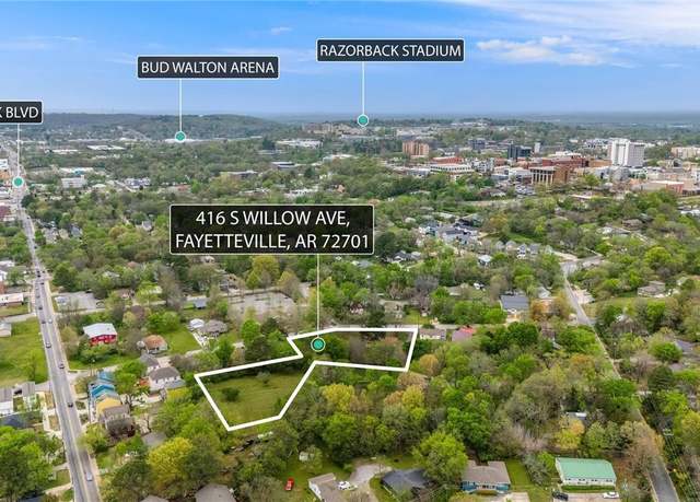 Property at 416 S Willow Ave, Fayetteville, AR 72701